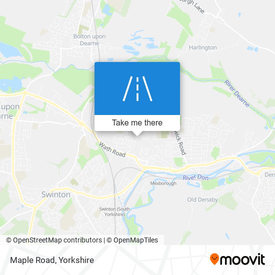 Maple Road map