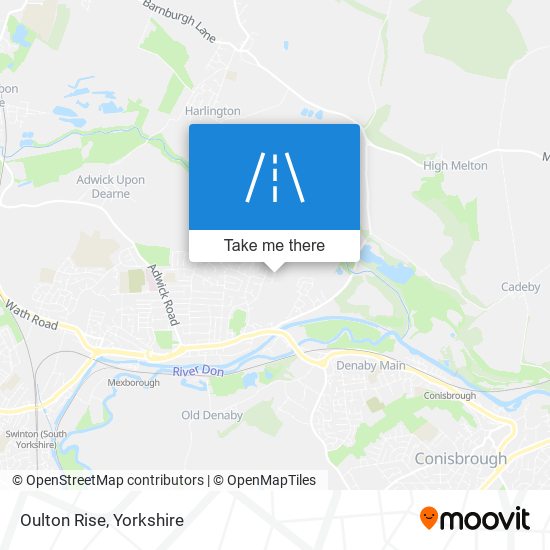 Oulton Rise map
