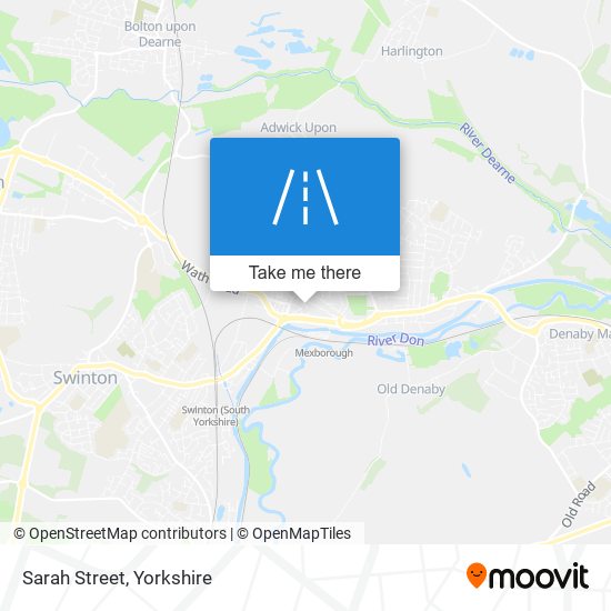 Sarah Street map