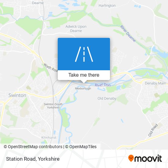 Station Road map