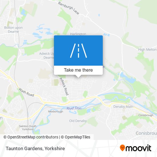 Taunton Gardens map