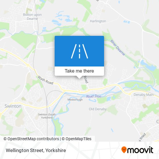 Wellington Street map
