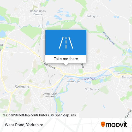 West Road map