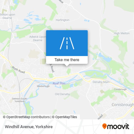 Windhill Avenue map