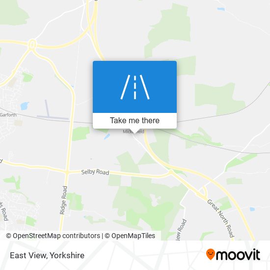 East View map