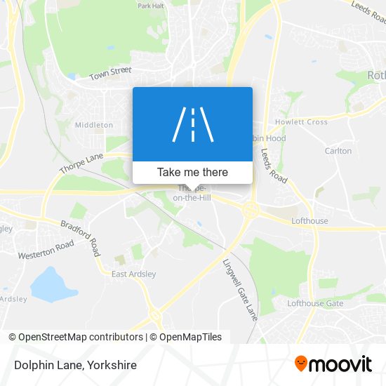 Dolphin Lane map