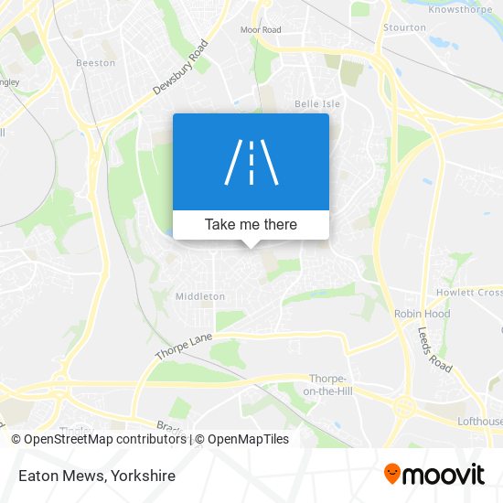 Eaton Mews map