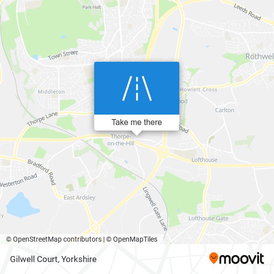 Gilwell Court map