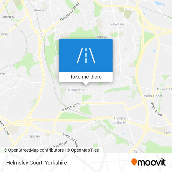 Helmsley Court map