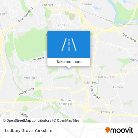 Ledbury Grove map