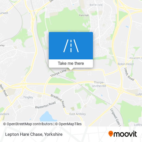 Lepton Hare Chase map