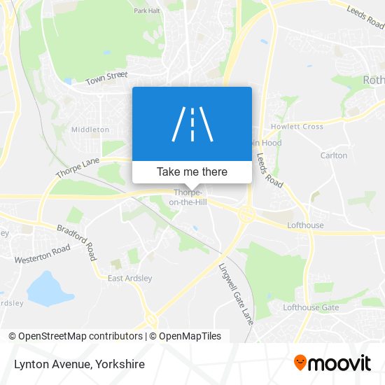 Lynton Avenue map