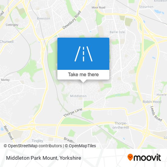Middleton Park Mount map