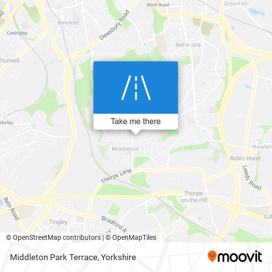 Middleton Park Terrace map