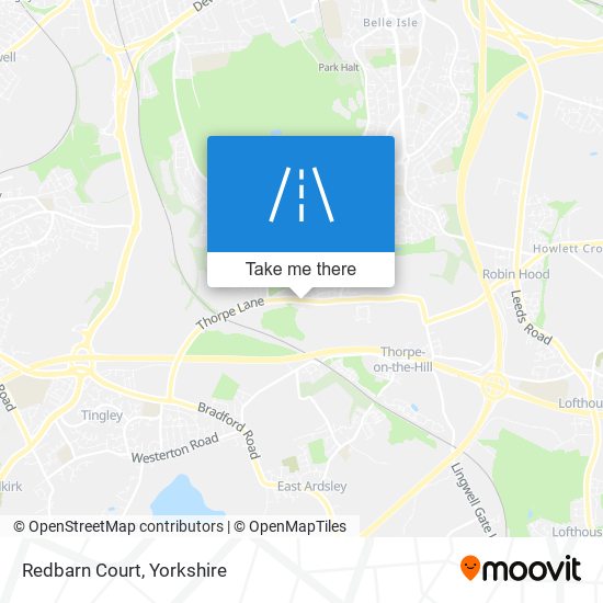 Redbarn Court map