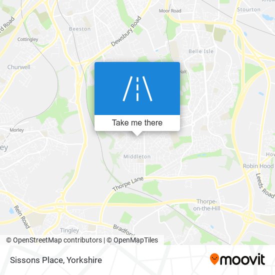 Sissons Place map