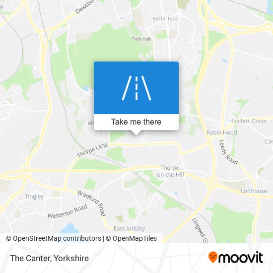 The Canter map