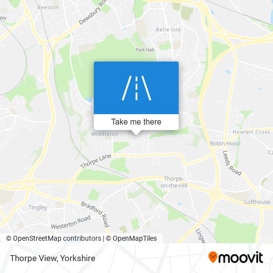 Thorpe View map