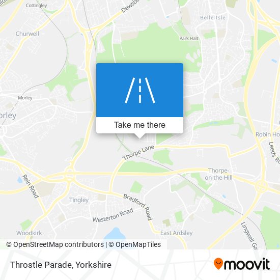 Throstle Parade map