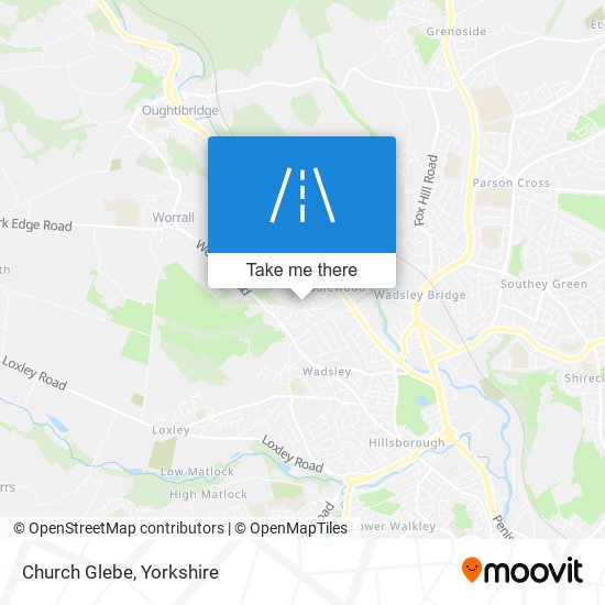 Church Glebe map
