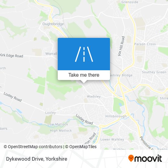 Dykewood Drive map