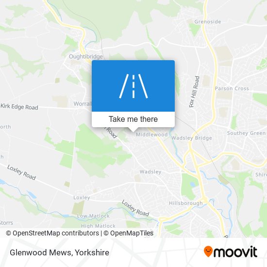 Glenwood Mews map