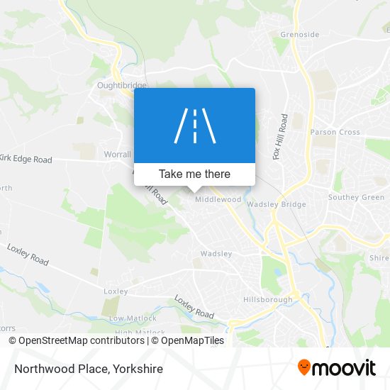 Northwood Place map