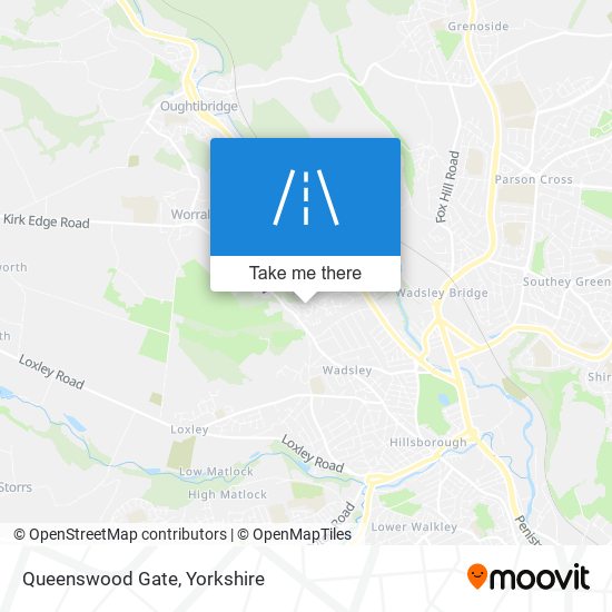 Queenswood Gate map