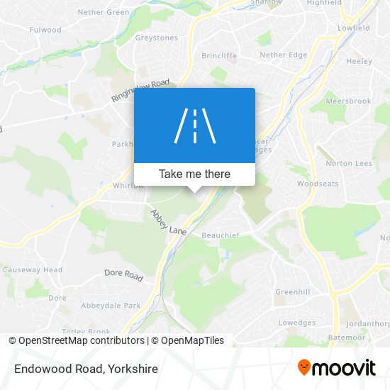 Endowood Road map