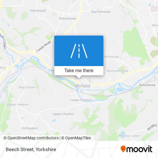 Beech Street map