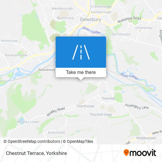 Chestnut Terrace map