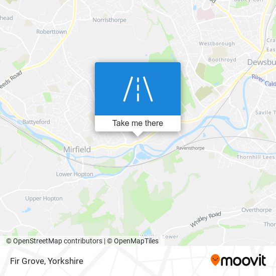 Fir Grove map