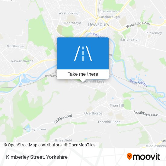 Kimberley Street map