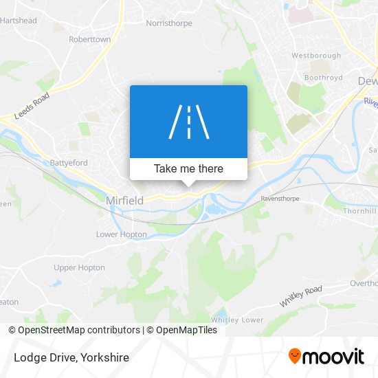 Lodge Drive map