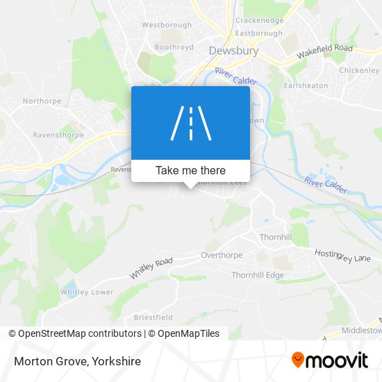 Morton Grove map