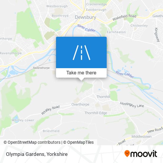 Olympia Gardens map