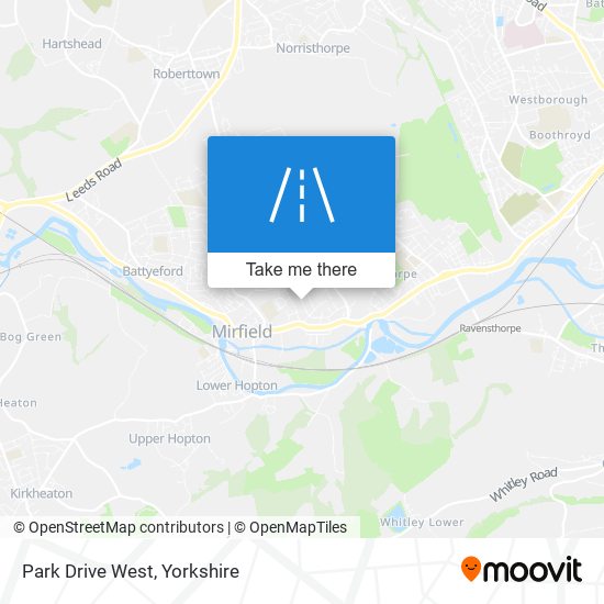 Park Drive West map