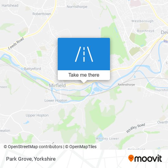 Park Grove map