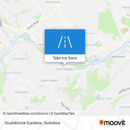 Southbrook Gardens map