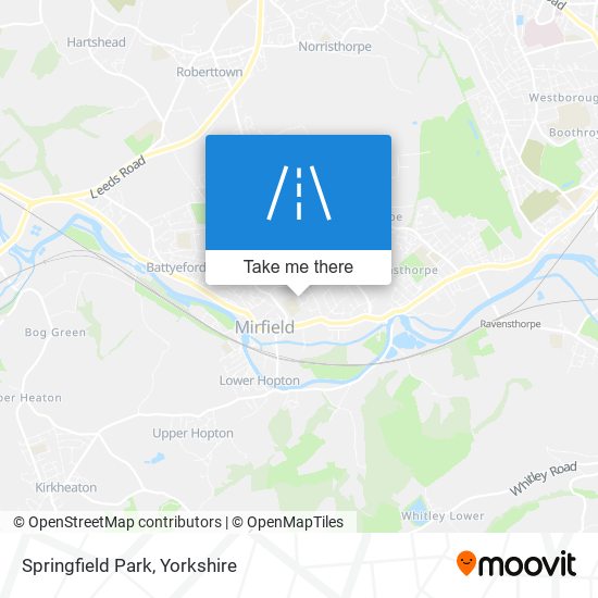 Springfield Park map
