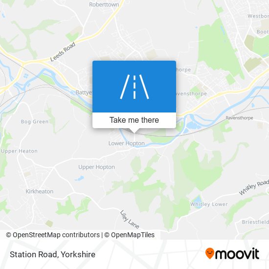 Station Road map
