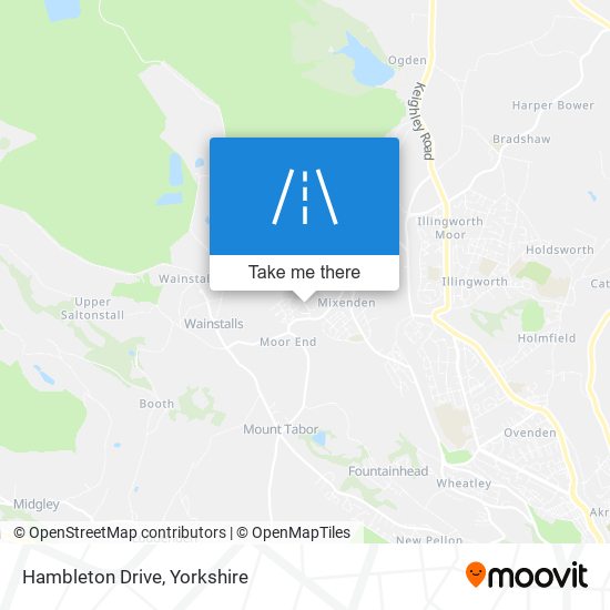 Hambleton Drive map