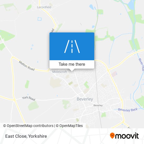 East Close map