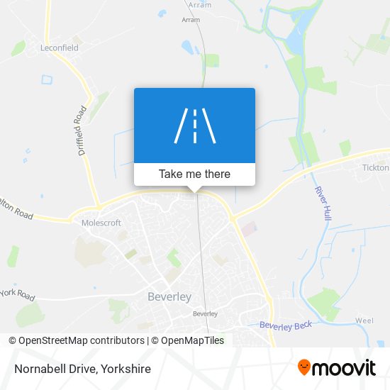 Nornabell Drive map