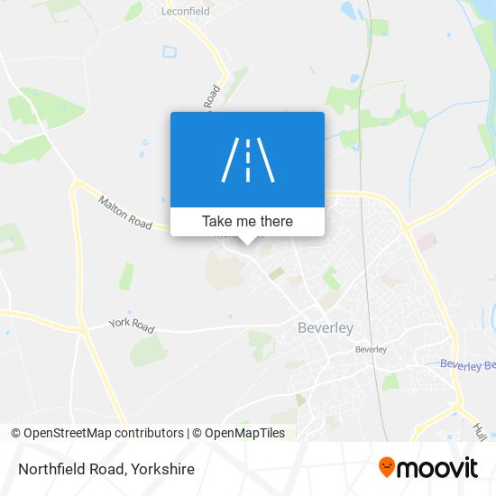 Northfield Road map