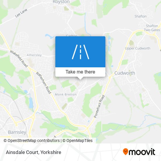 Ainsdale Court map