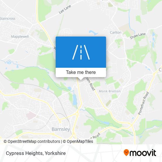 Cypress Heights map