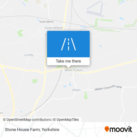 Stone House Farm map