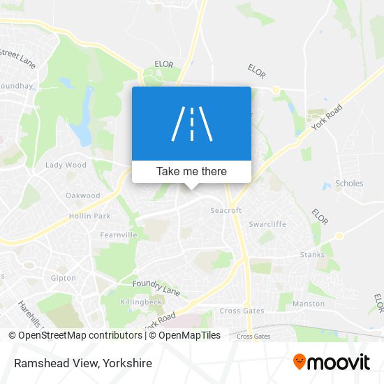Ramshead View map