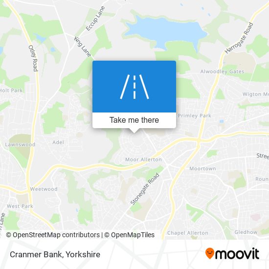 Cranmer Bank map